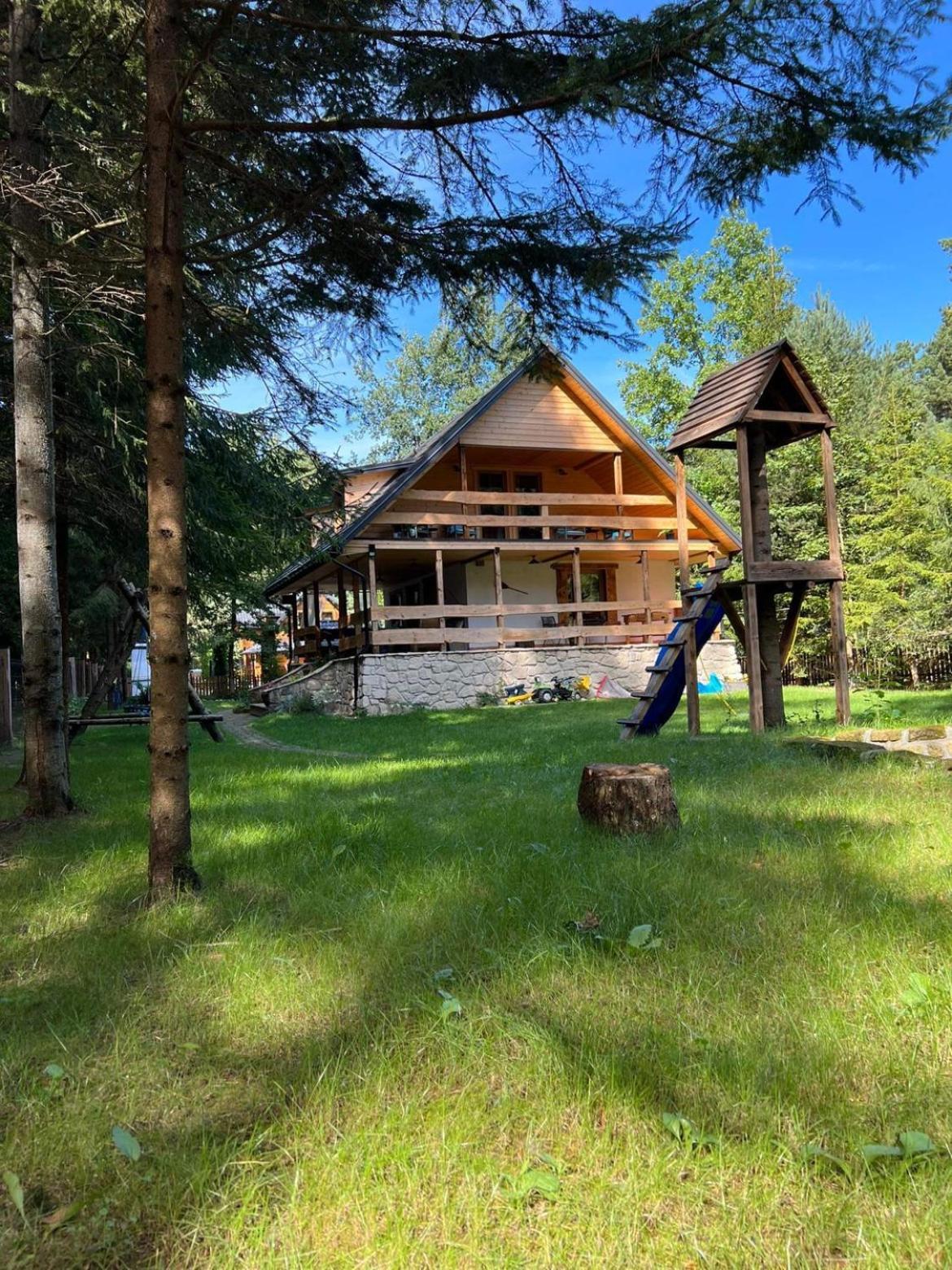Domek Serce Lasu Hutki Esterno foto